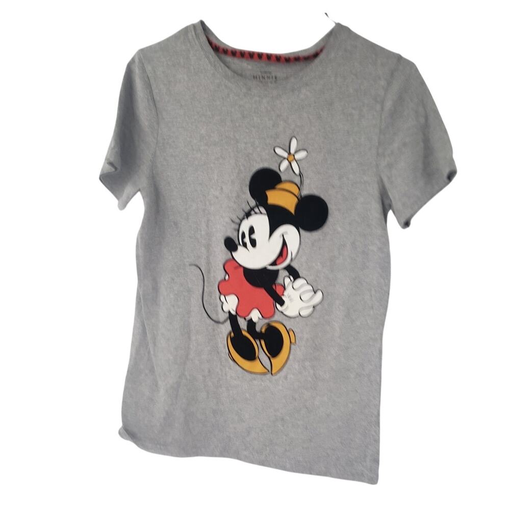 DISNEY Minnie Mouse Short Sleeve Top Womens Size Medium M